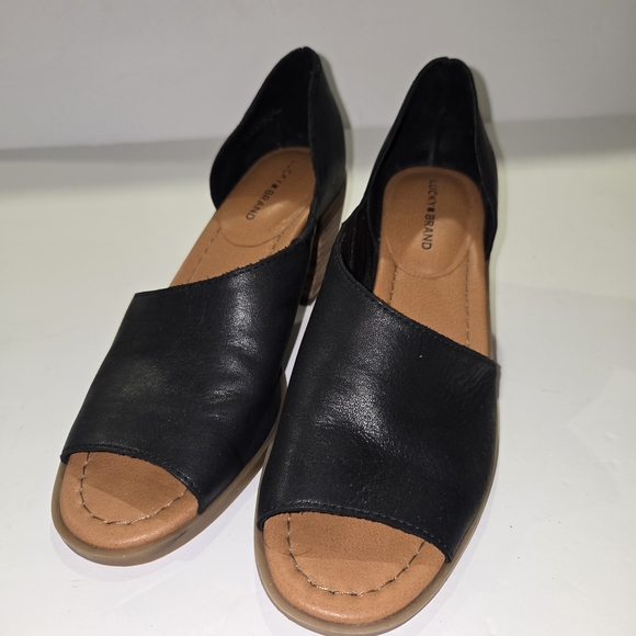 Lucky Brand Black Leather Oxfords - Picture 3 of 10